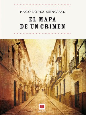 cover image of El mapa de un crimen